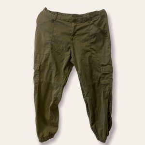 Army green cargo pants